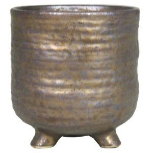 Pot Op Voet Togo Brons 11 cm