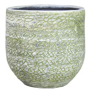 27.052 Pot liset oker 18 cm