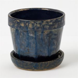 Bronzen pot met schotel Ø 12 cm Studio