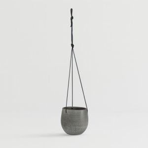 165388 Hanging pot Esra Studio White